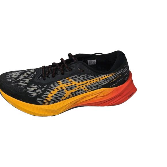 Asics Novablast 3 Men\'s Size 14 Running Shoes Black Jogging Sneakers 1011B458